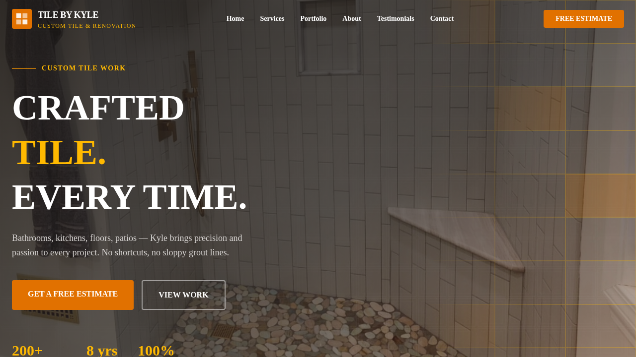 Tile by Kyle homepage preview